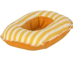 Rubber Boat for Small Mouse | Yellow Stripe
