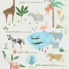 Safari Newborn Poster by The Kids Collection