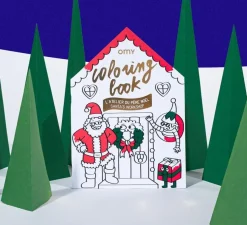 Santa's Workshop Coloring Book