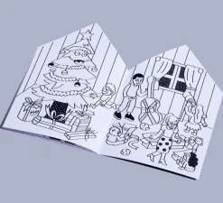 Santa's Workshop Coloring Book