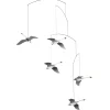 Scandinavian Swans Mobile