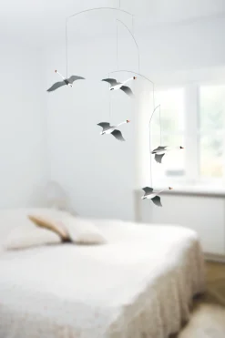 Scandinavian Swans Mobile