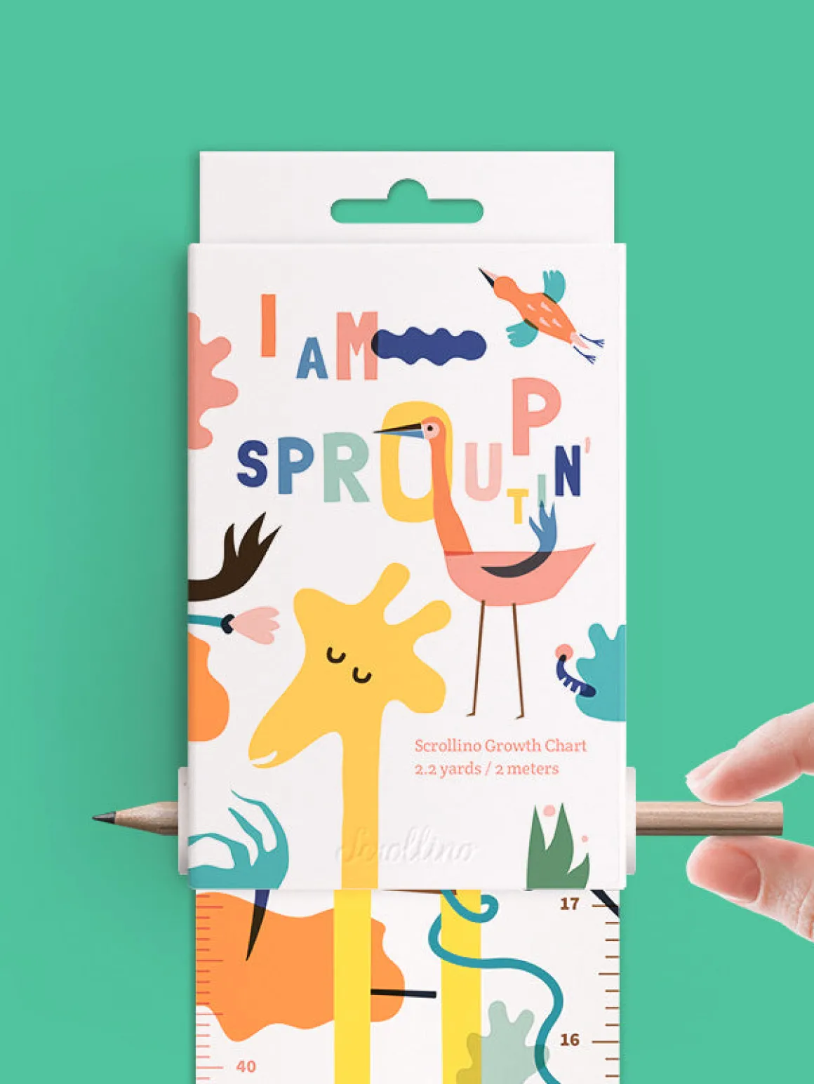 Scrollino I’m Sproutin’ Up