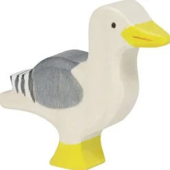 Sea Gull Wooden Figure