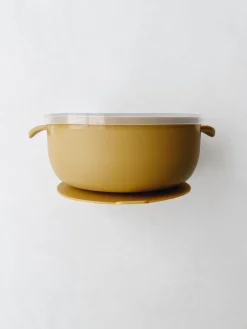 Silicone Non-slip Bowl in Mustard