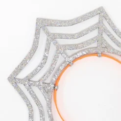 Silver Cobweb Headband