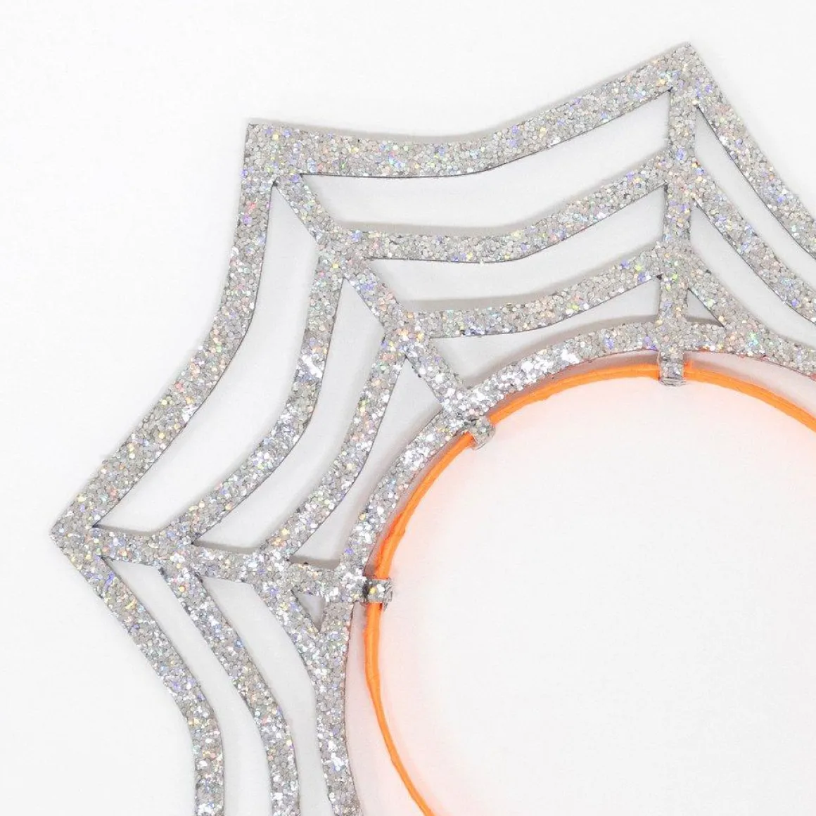 Silver Cobweb Headband