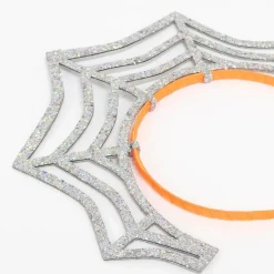Silver Cobweb Headband