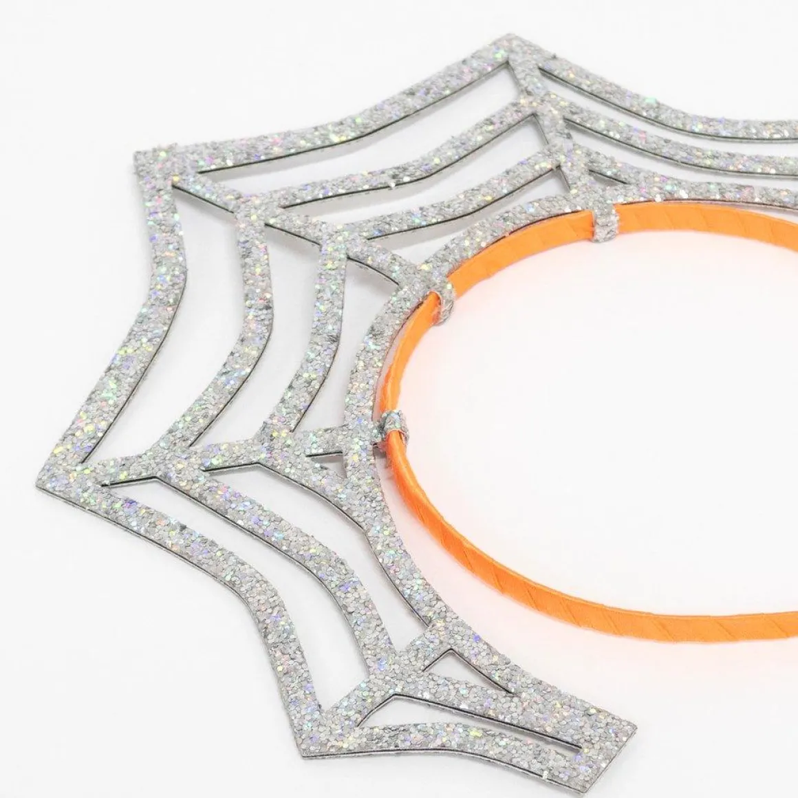 Silver Cobweb Headband