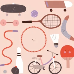 Sports Tattoo Set