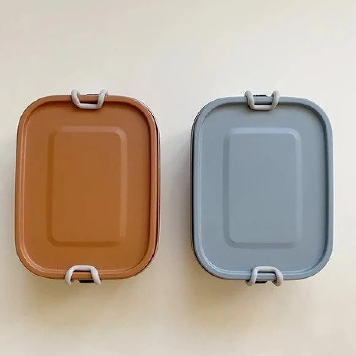 Stainless Steel Lunch Box w. Removable Divider | Ocean