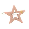 Star Hair Clip in Rose Gloss by Bon Dep