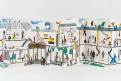 Stickyscapes at the Museum - Sticker Book with 100 Stickers