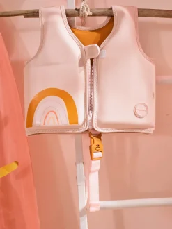 Swim Vest Desert Palms | Powder Pink 1-2Y