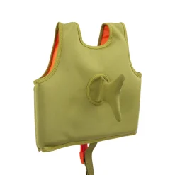 Swim Vest Shark Attack | Olive 1-2Y