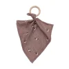 Teether Muslin Cloth in Love Print by Main Sauvage