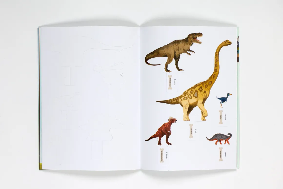 Terrific Timelines: Dinosaurs | Press out, put together and display!