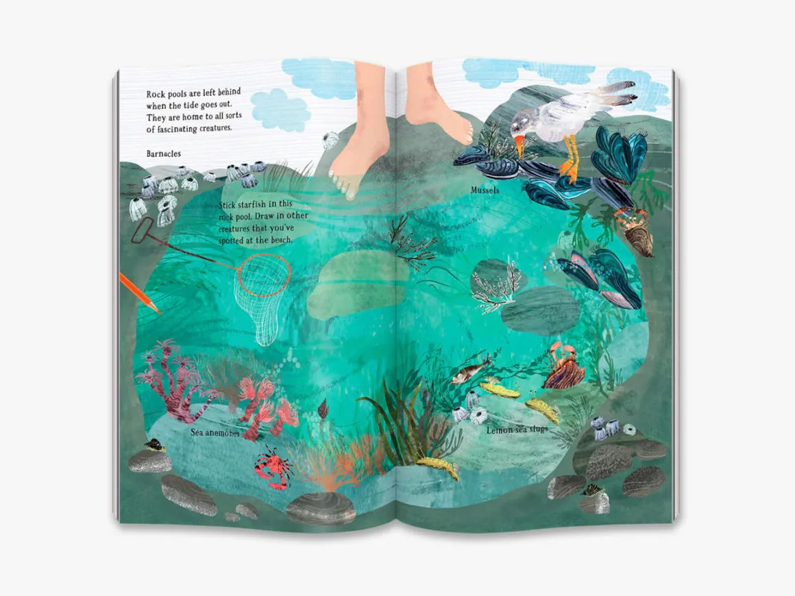The Big Sticker Book of the Blue