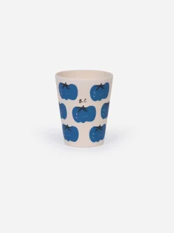 Tomato Design Bamboo Cups Set