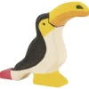 Toucan Wooden Figure