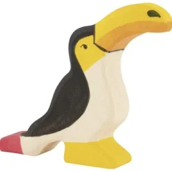 Toucan Wooden Figure