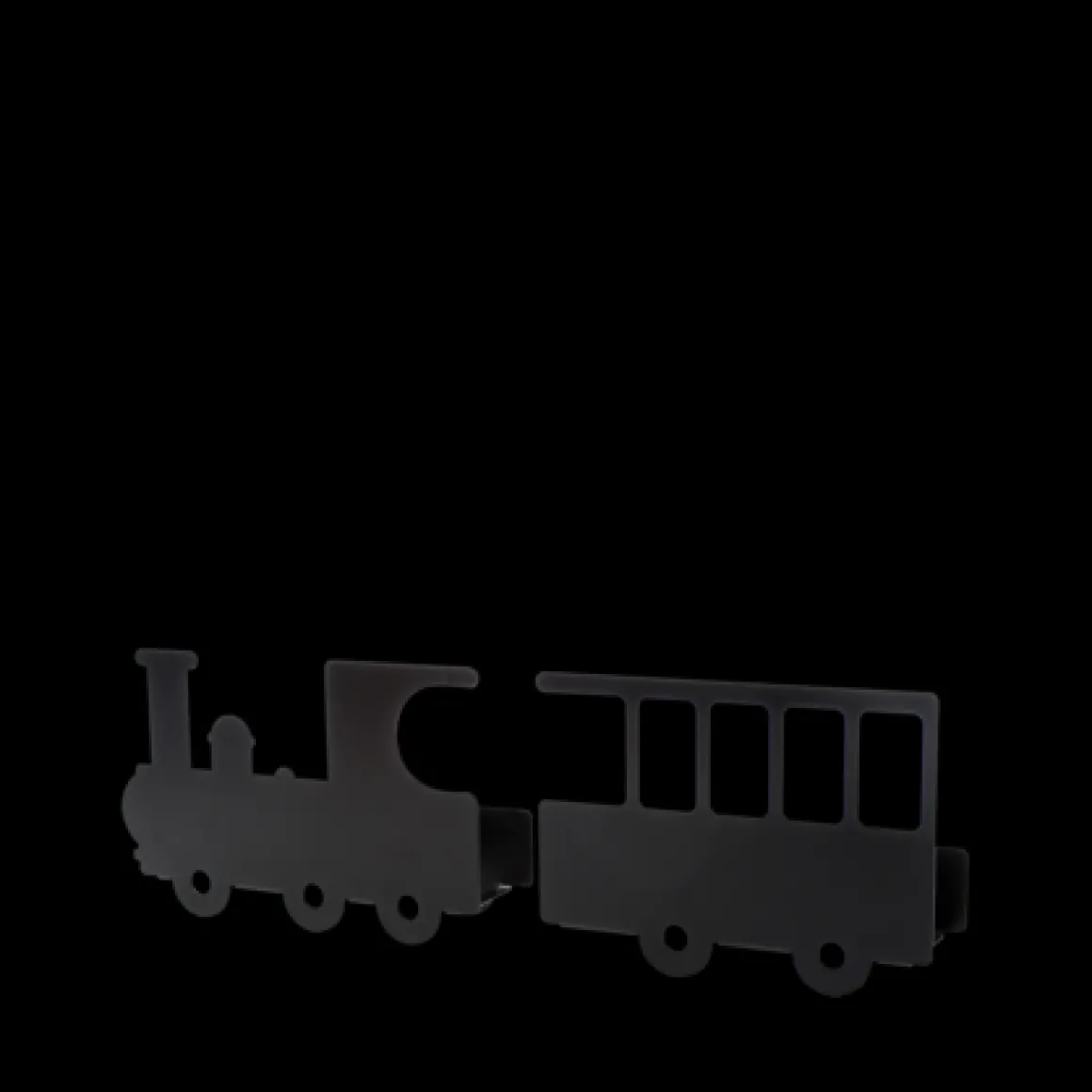 Train Shelf in Black by Tresxics