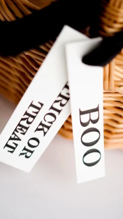 Trick or Treat Tags