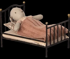 Vintage Bed, Mouse | Anthracite