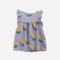 Wallflowers All Over Woven Organic Cotton Baby Dress