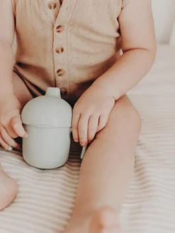Wheat Straw Sippy Cup | Sea Foam