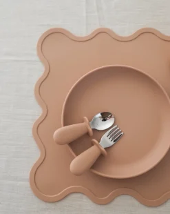 Wiggly Placemat | Nude