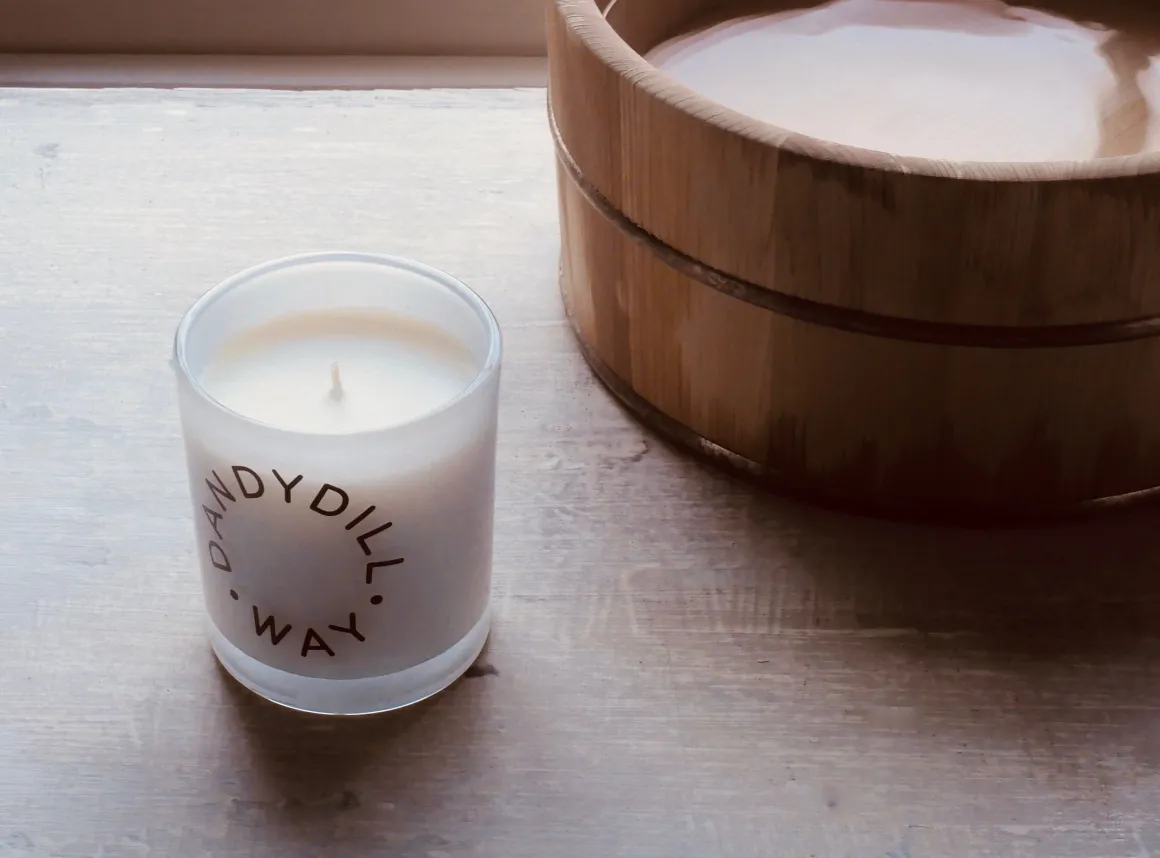 Wild Pear Blossom Room Candle 235g by Dandydill Way