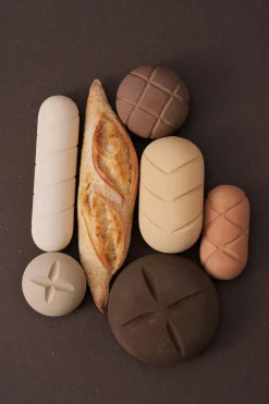 Wooden Bread Set