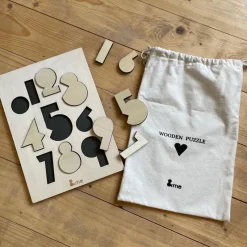 Wooden Numbers Puzzle