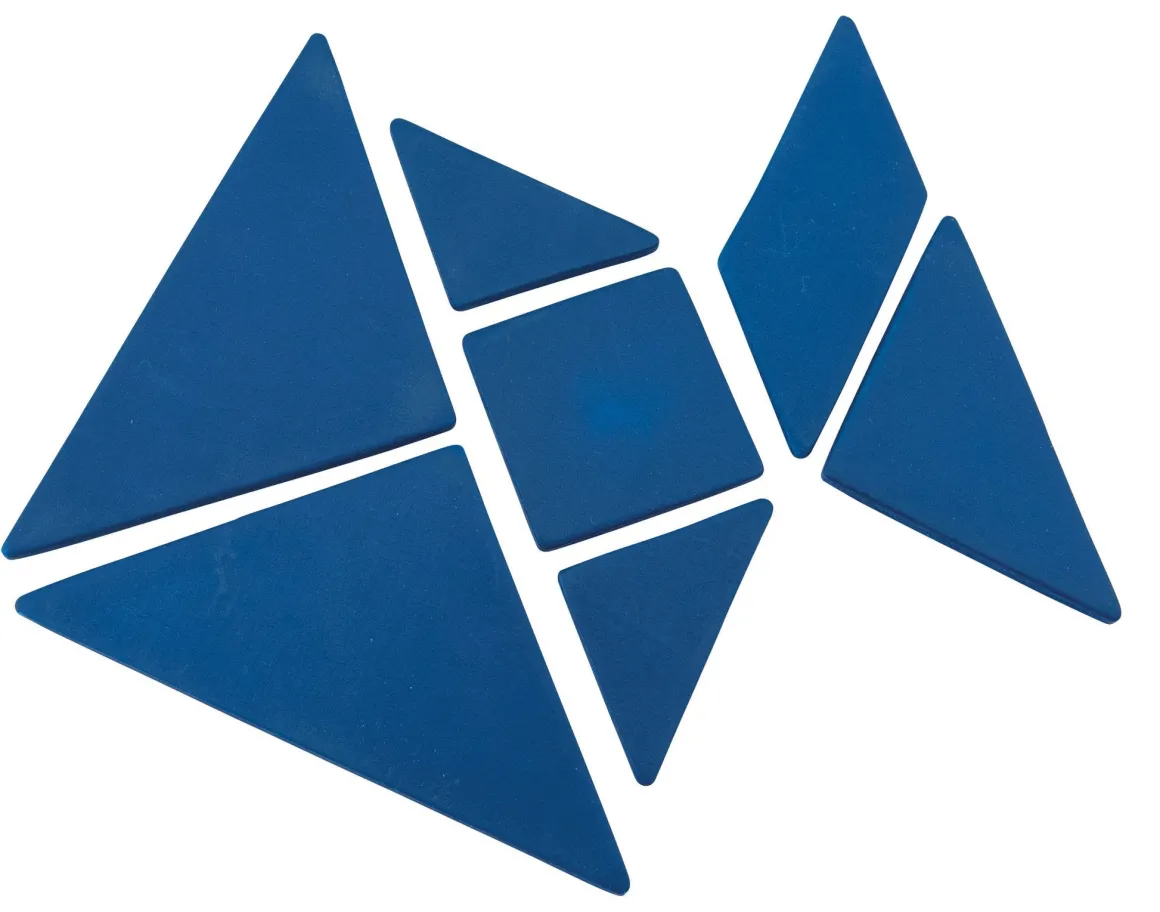 Wooden Pocket Tangram Puzzle