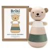 Wooden Stacking Bear in Grey by Briki Vroom Vroom