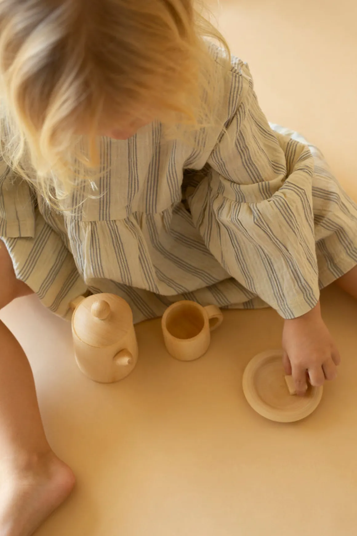 Wooden Tea Set - Natural