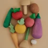 Wooden Vegetables Set Vol. 1