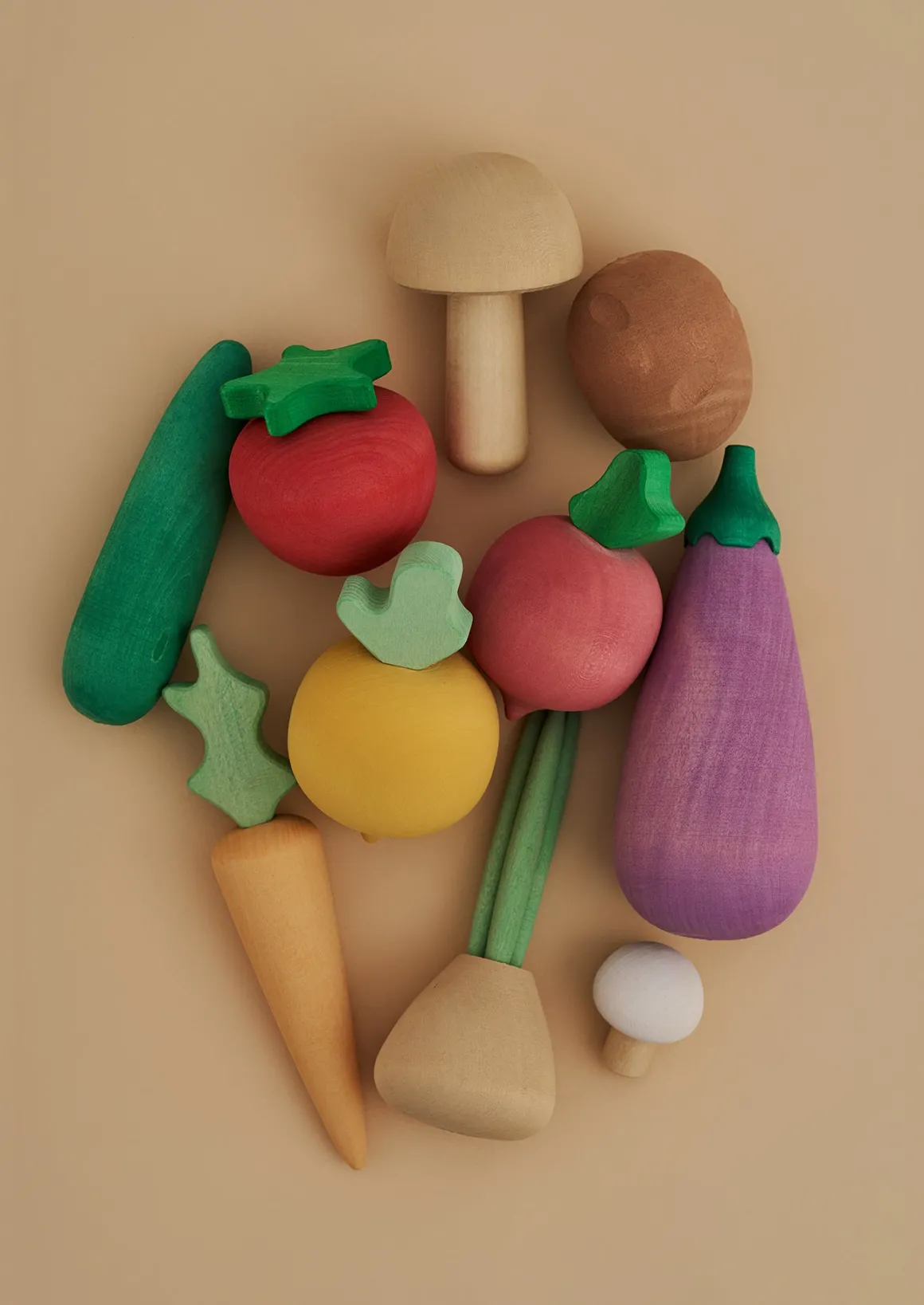 Wooden Vegetables Set Vol. 1
