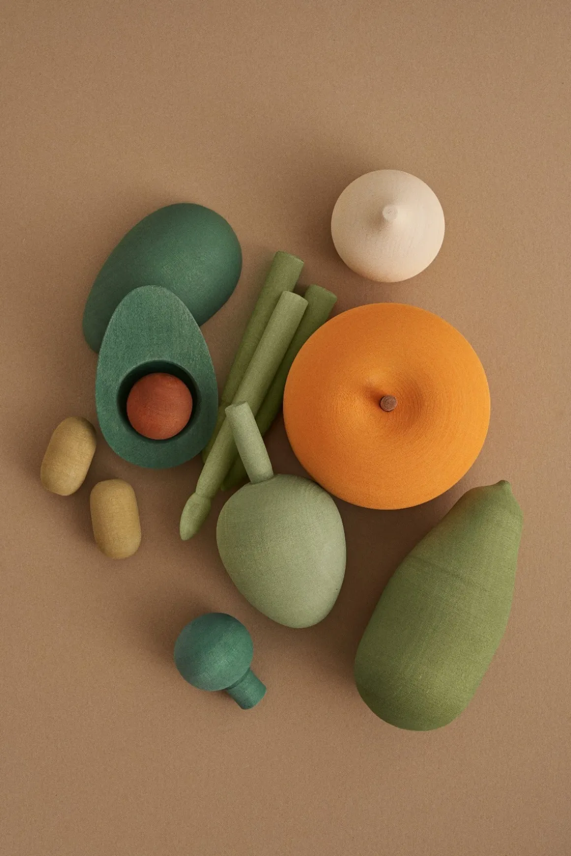 Wooden Vegetables Set Vol. 2