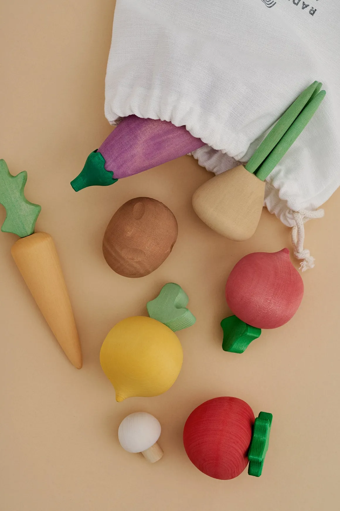 Wooden Vegetables Set Vol. 1