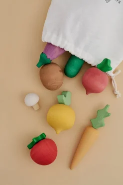 Wooden Vegetables Set Vol. 1