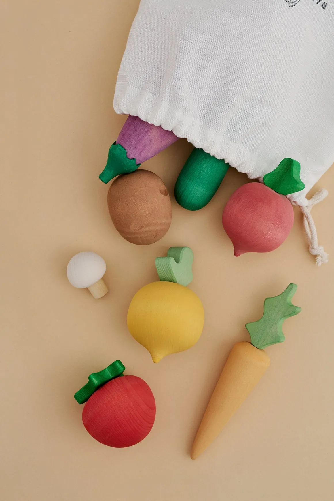 Wooden Vegetables Set Vol. 1
