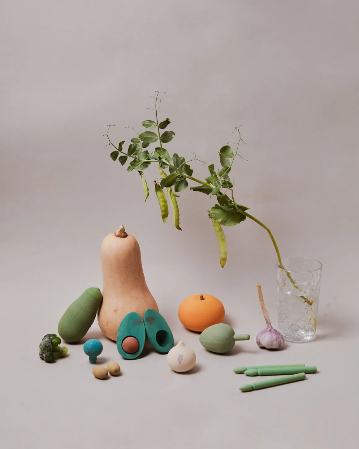 Wooden Vegetables Set Vol. 2