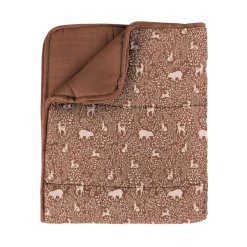 Woodland Quilted Blanket | 120 x 100 cm