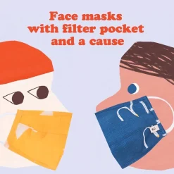 3-5 Years Bow Hygiene Face Mask (& 3 Filters)