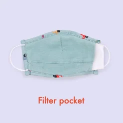 3-5 Years Cars Hygiene Face Mask (& 3 Filters)