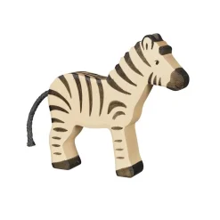 Zebra Wooden Figure